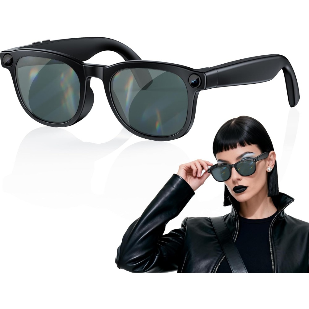 Smart Glasses Lens - Lunettes intelligentes : vidéo 4K, audio