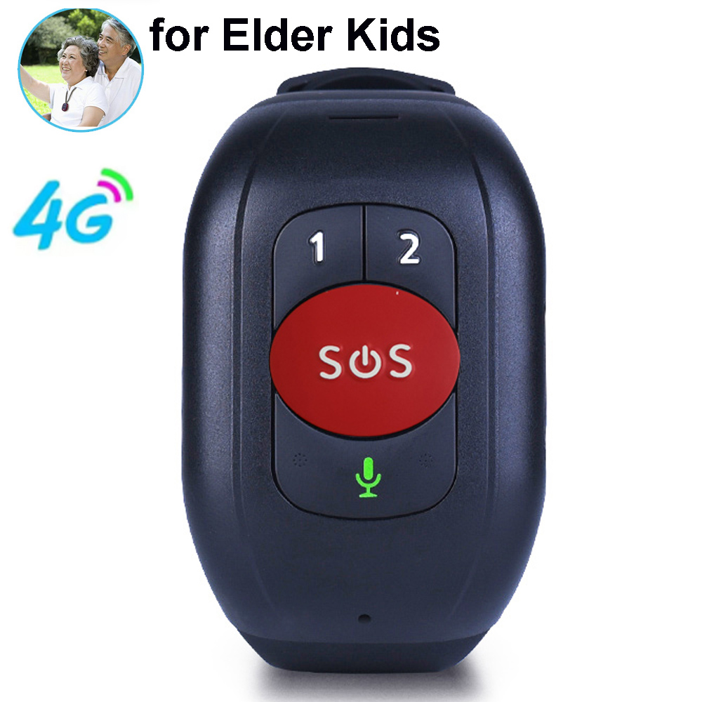 Fall Detection Watch - Bracelet GPS 4G LTE pour enfants