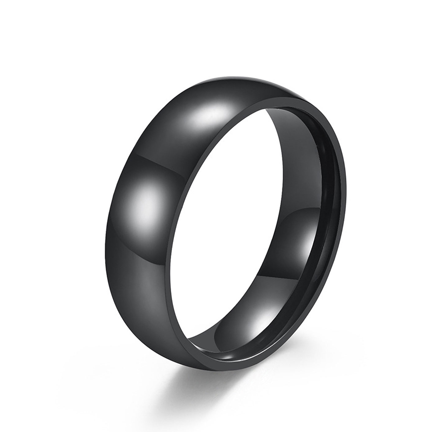 Smart Ring Nfc Pay - Anneau intelligent en céramique noire Ntag215,