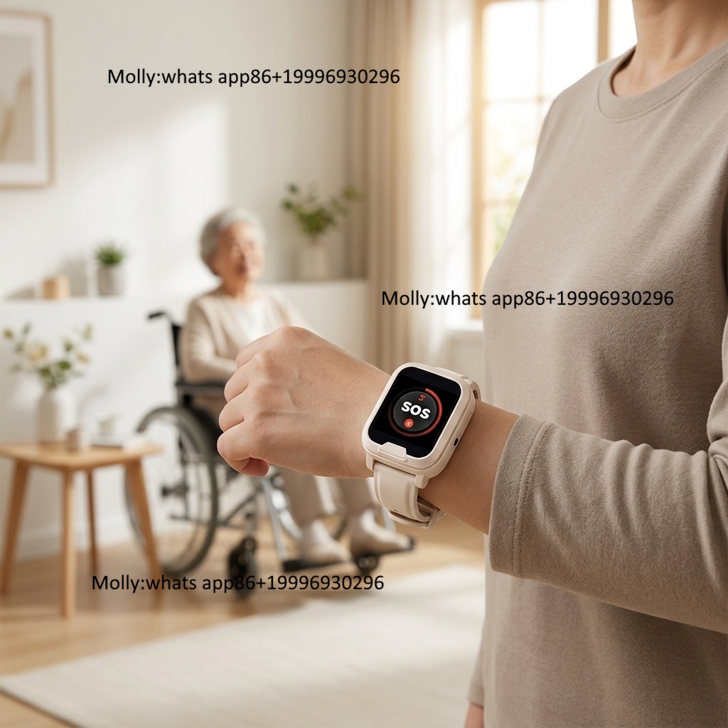 Fall Detection Watch - Montre d'alerte médicale 4G avec détection