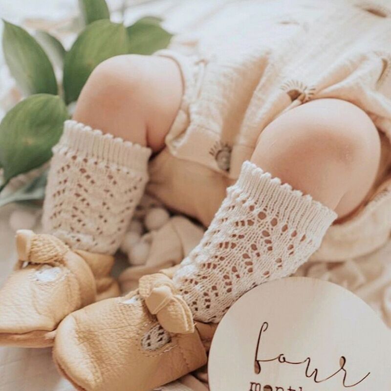 Baby Sock Oximeter - Chaussettes pour enfants en coton tricoté