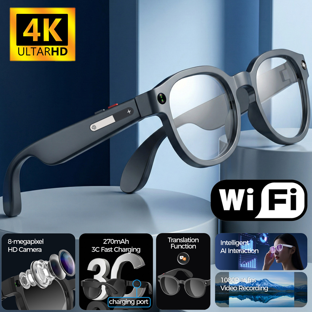 Smart Glasses Lens - Lunettes Intelligentes IA 2026 : Traduction