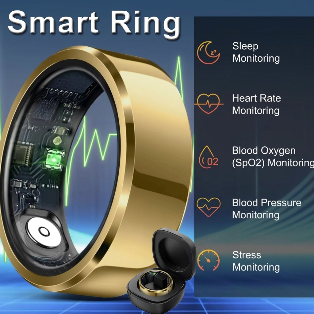 Temperature Ring Skin - Bague connectée pour hommes et femmes