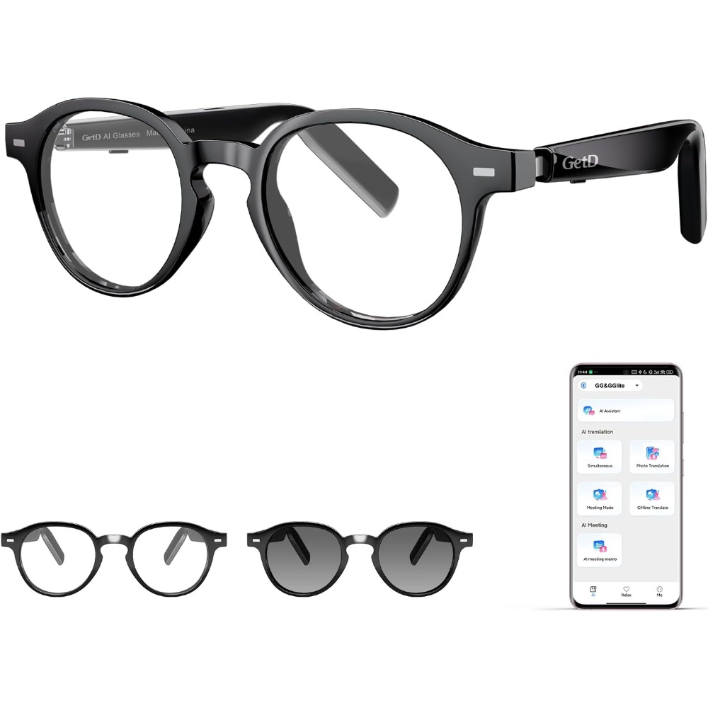 Smart Glasses Lens - Lunettes intelligentes IA avec traduction dans
