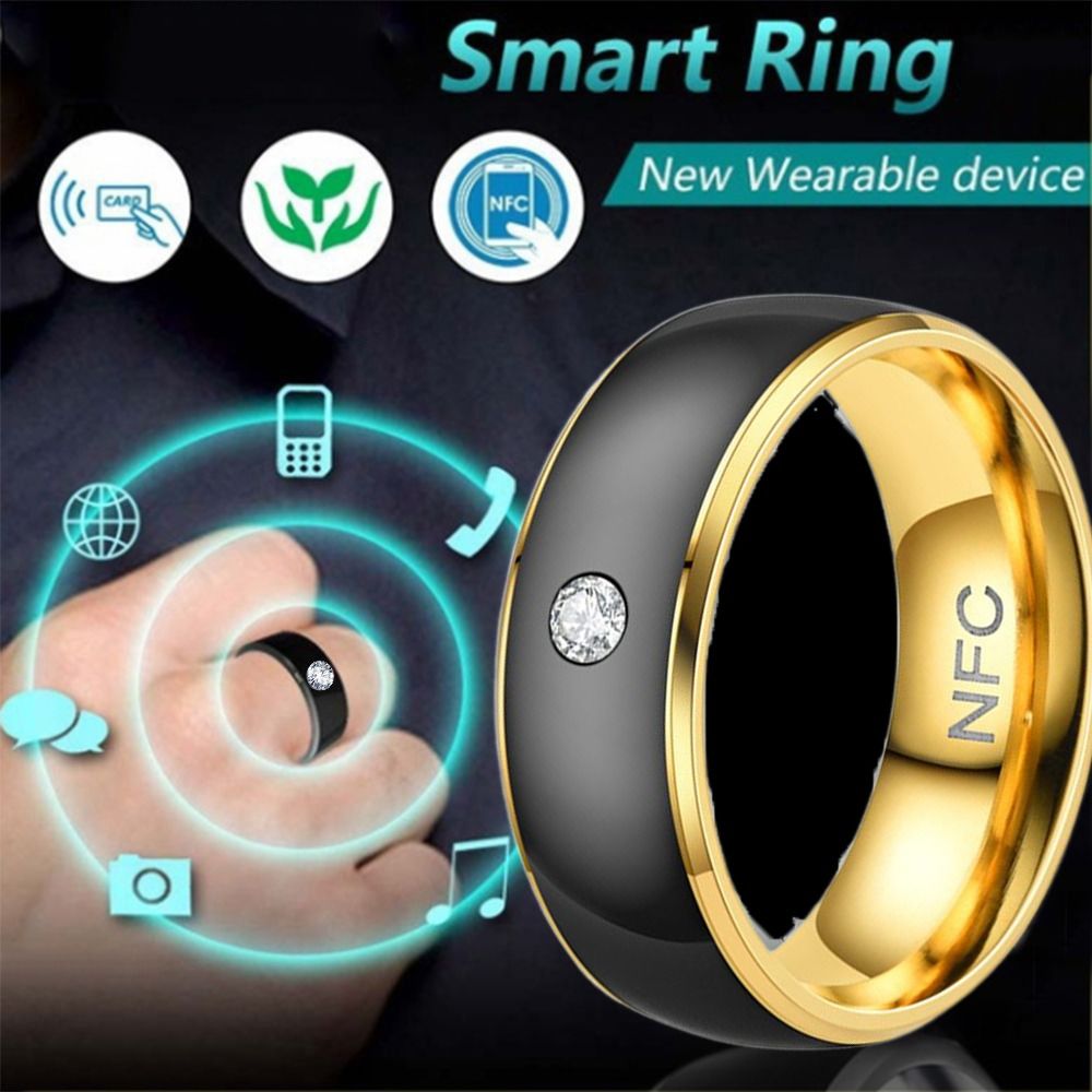 Smart Ring Nfc Pay - Anneau intelligent NFC multifonctionnel en acier