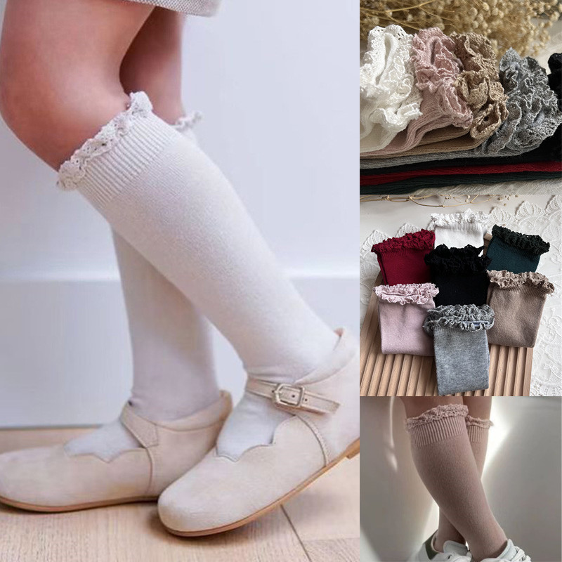 Baby Sock Oximeter - Chaussettes à volants pour bébés filles