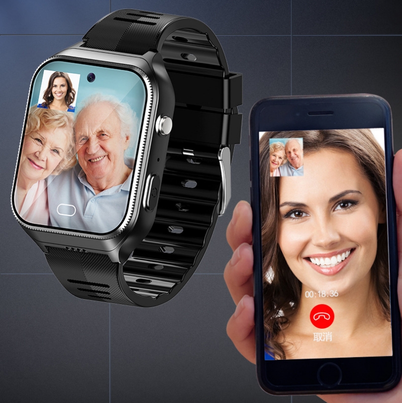 Fall Detection Watch - Montre connectée pour personnes âgées, détection