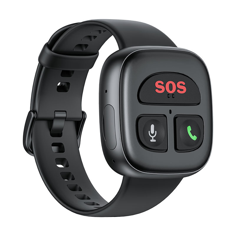 Fall Detection Watch - Montre connectée 4G intelligente anti-perte avec