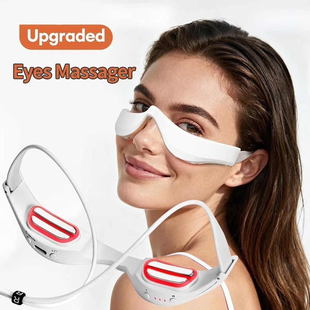 Light Therapy Glasses - Masseur oculaire 3D, thérapie par lumière