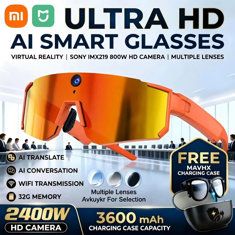 Smart Glasses Lens - Lunettes intelligentes Mijia Al pour le
