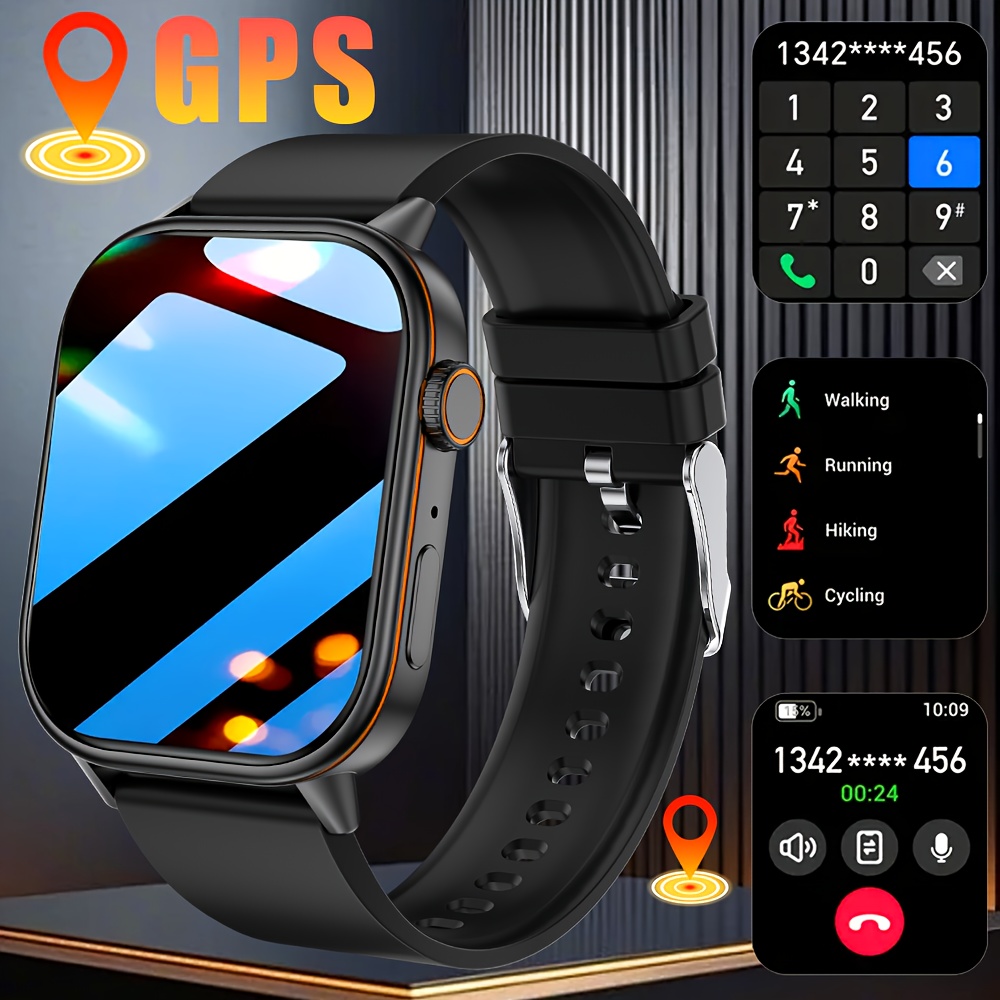 Fall Detection Watch - 2025 GPS positionnement montre intelligente léger