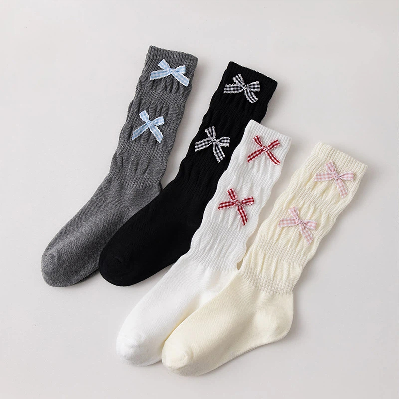 Baby Sock Oximeter - Chaussettes longues pour filles, en coton,