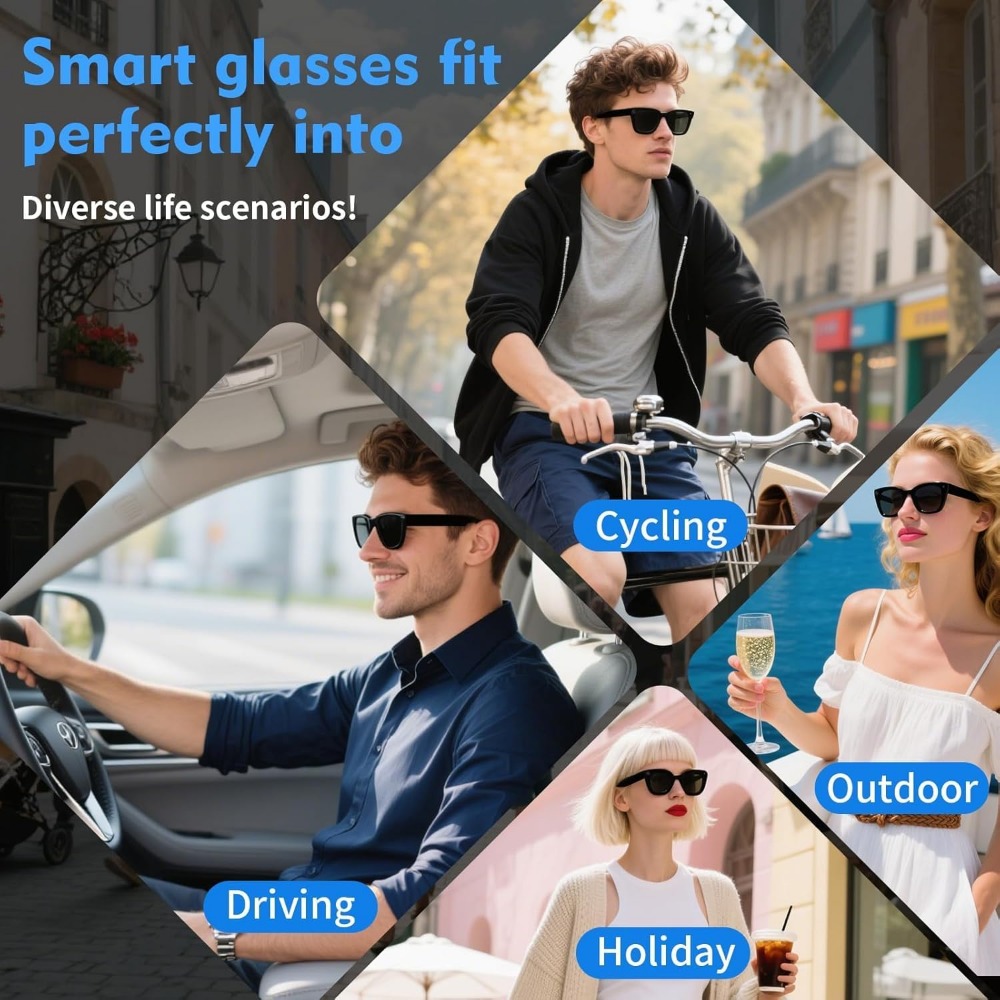 Lunettes intelligentes avec ca - Smart Glasses Lens avis et prix