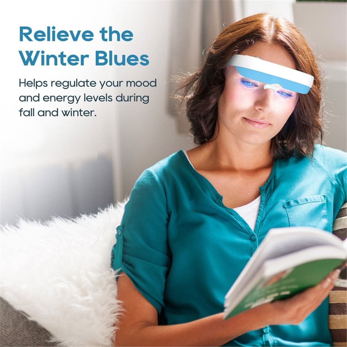 Lunettes de luminothérapie DT7 - Light Therapy Glasses avis et prix