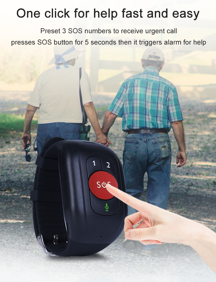Bracelet GPS 4G LTE pour enfan - Fall Detection Watch avis et prix