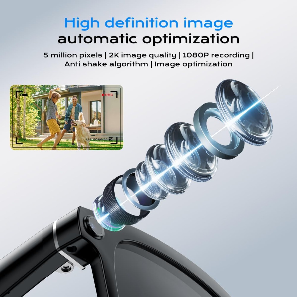 Lunettes caméra HD intelligent - Smart Glasses Lens avis et prix