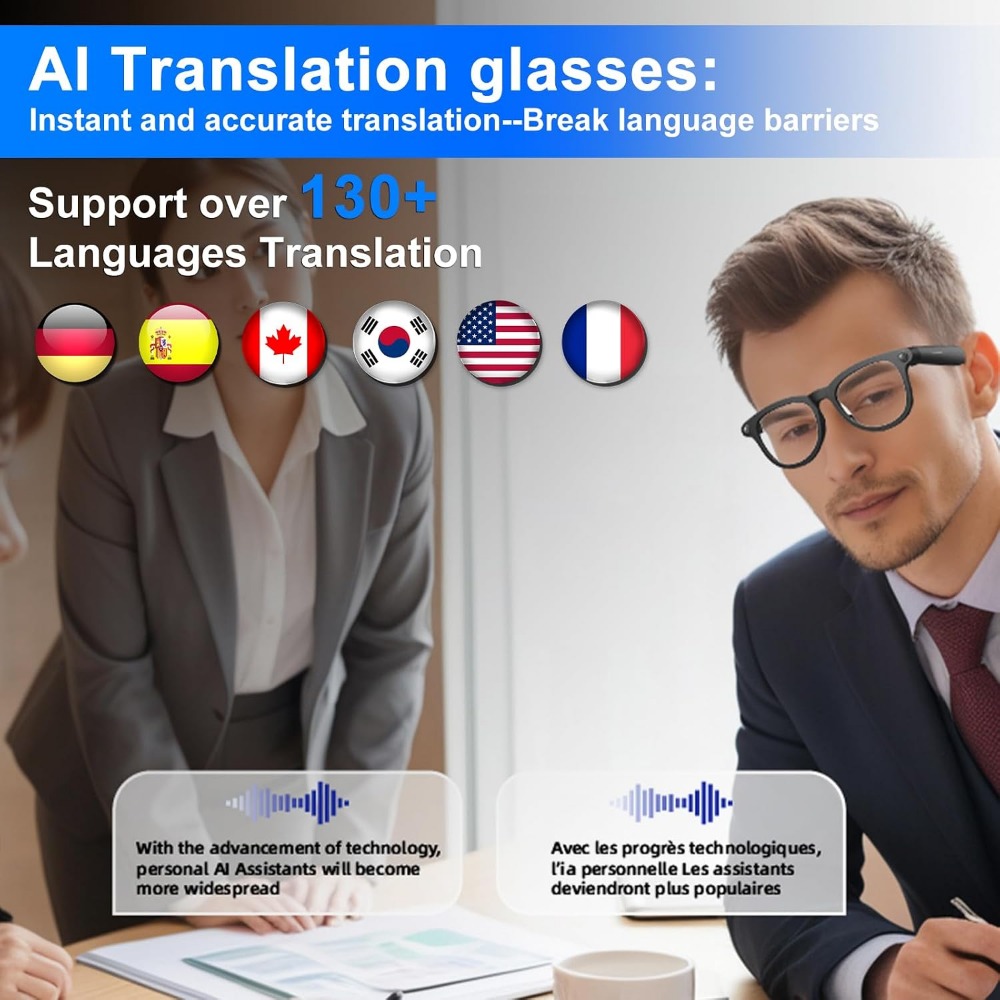 Lunettes intelligentes avec ca - Smart Glasses Lens avis et prix