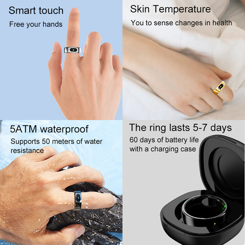 Bague connectée pour hommes et - Temperature Ring Skin avis et prix