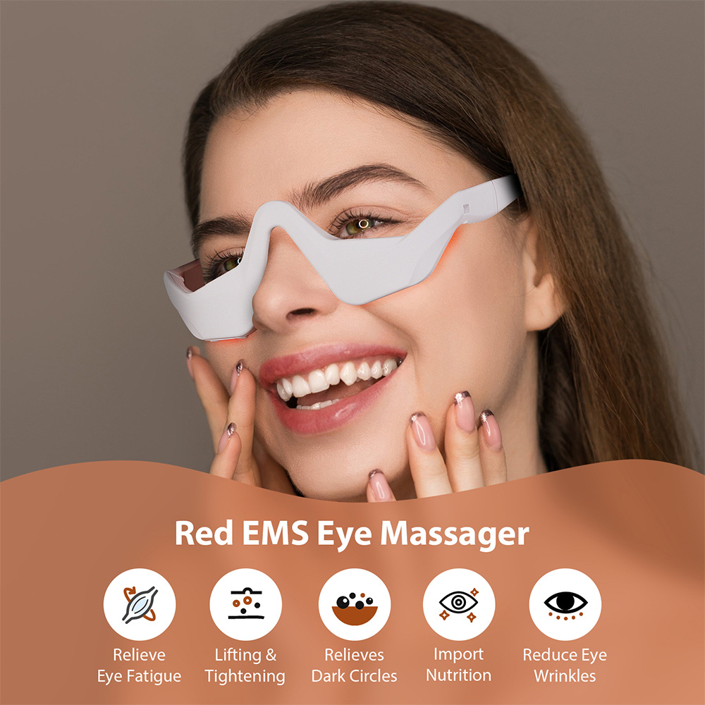 Masseur oculaire sous les yeux - Light Therapy Glasses avis et prix