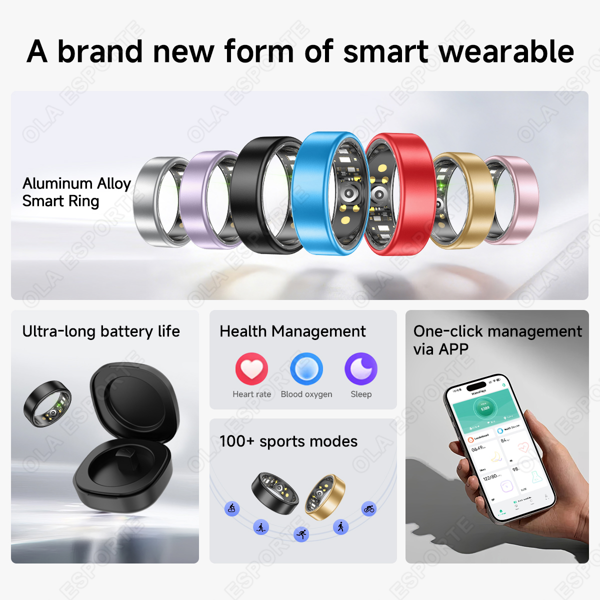 Nouvelle bague connectée R09 p - Temperature Ring Skin avis et prix