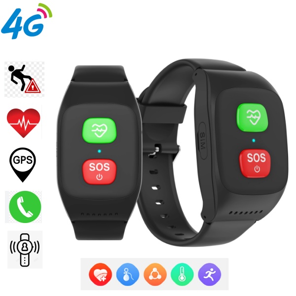 Montre connectée 4G pour perso - Fall Detection Watch avis et prix