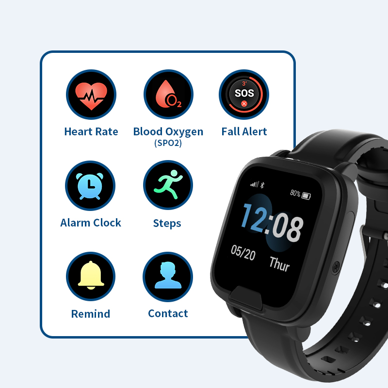 Montre connectée pour seniors  - Fall Detection Watch avis et prix