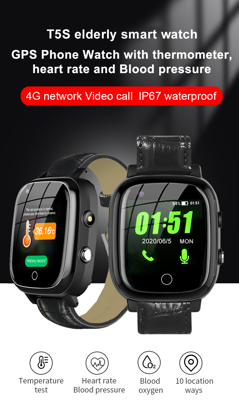 Montre connectée pour personne - Fall Detection Watch avis et prix