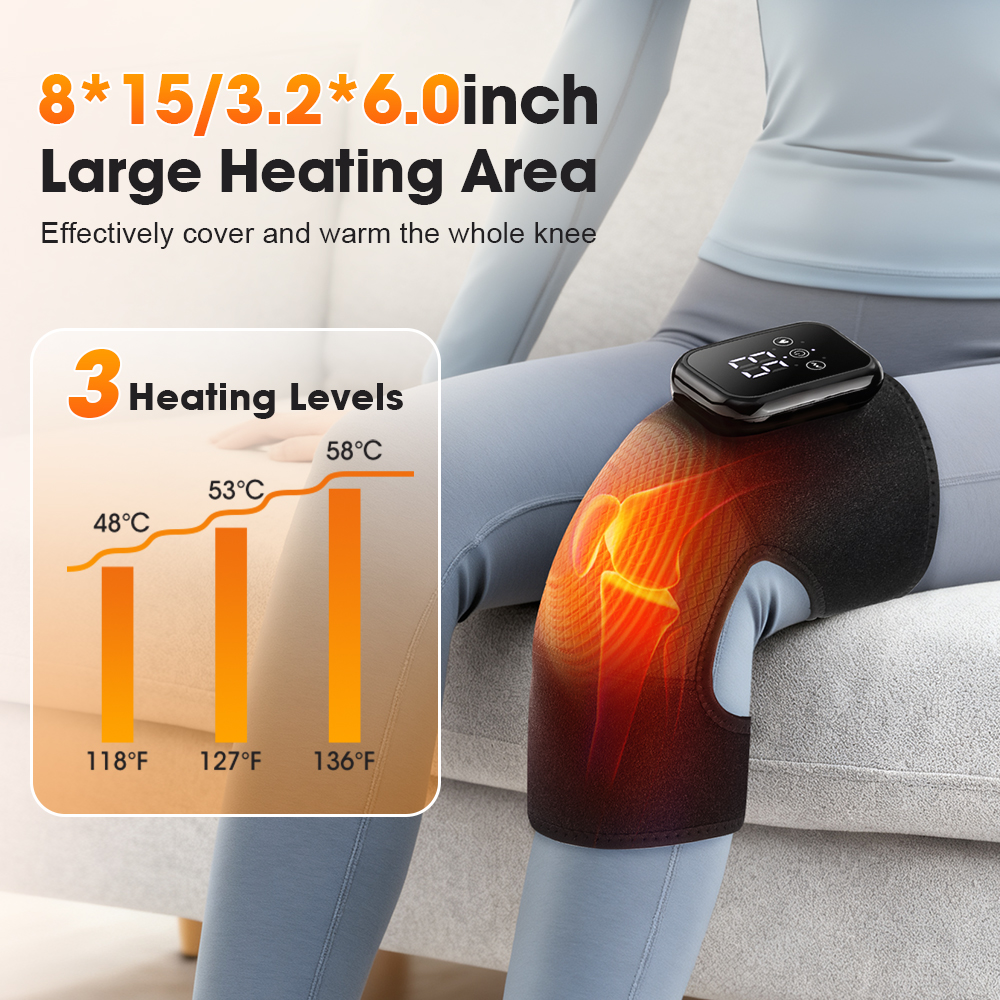 Genouillère de massage vibrant - Smart Knee Wrap avis et prix