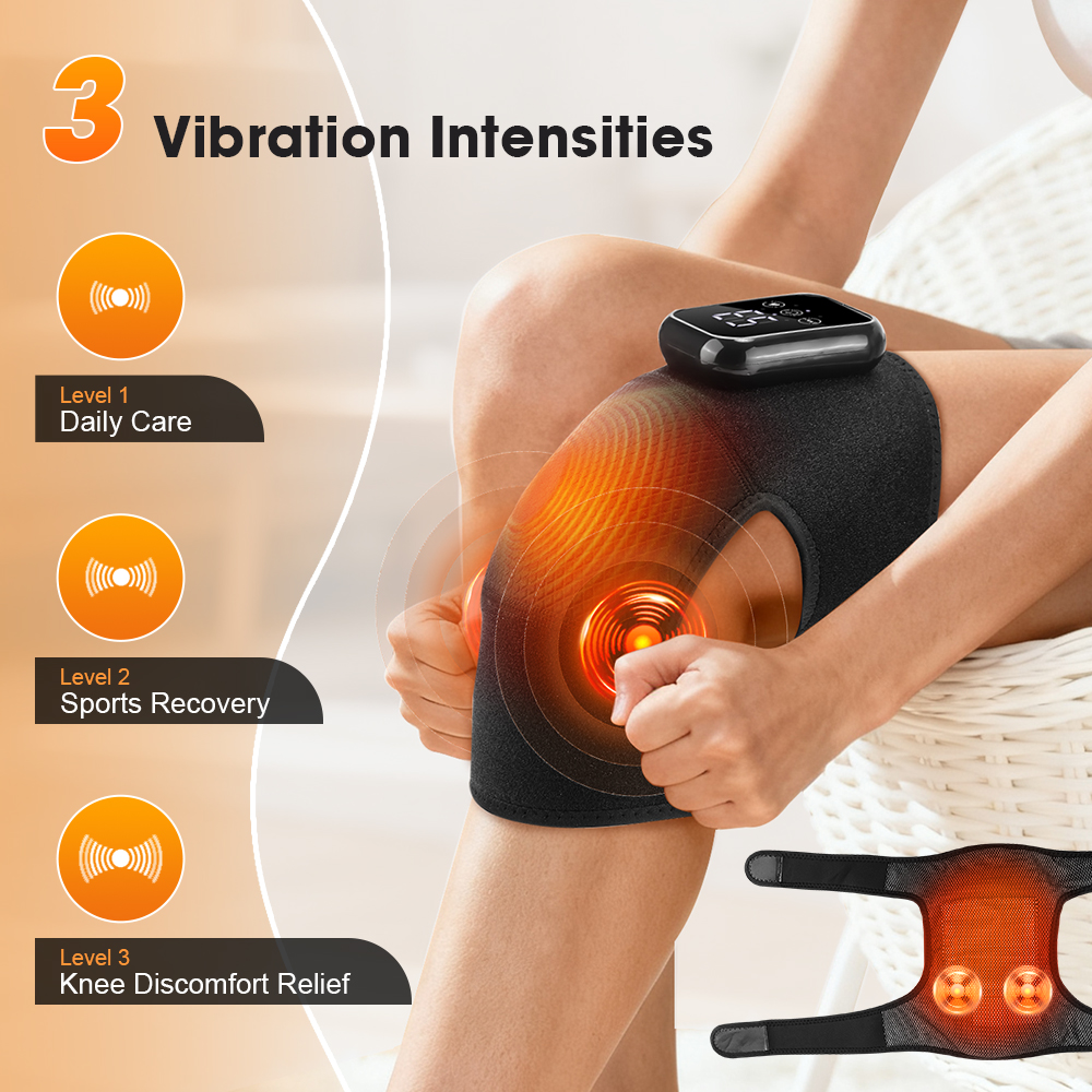 Genouillère de massage vibrant - Smart Knee Wrap avis et prix