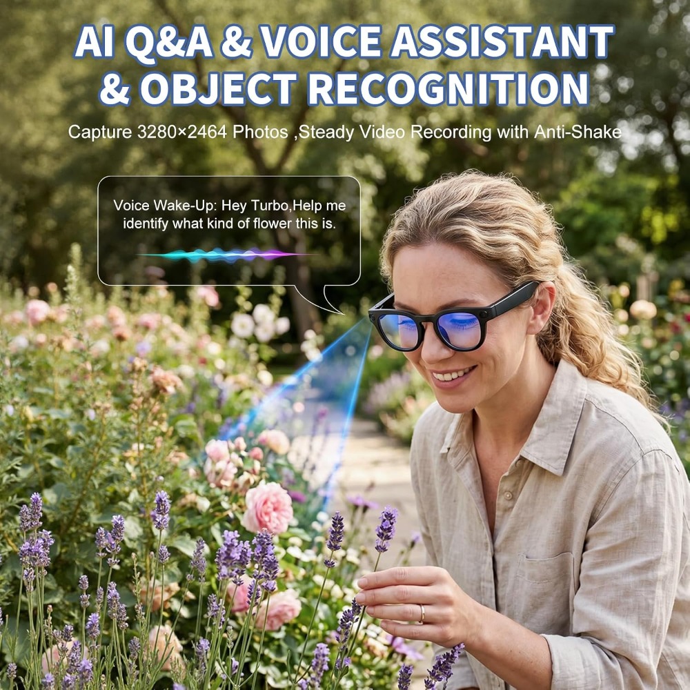 Lunettes intelligentes avec ca - Smart Glasses Lens avis et prix