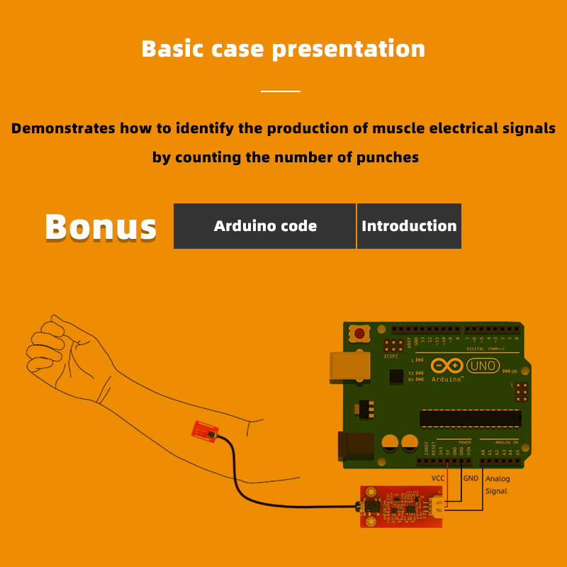 Électrode Sèche EMG Capteur Mu - Muscle Sensor Emg avis et prix