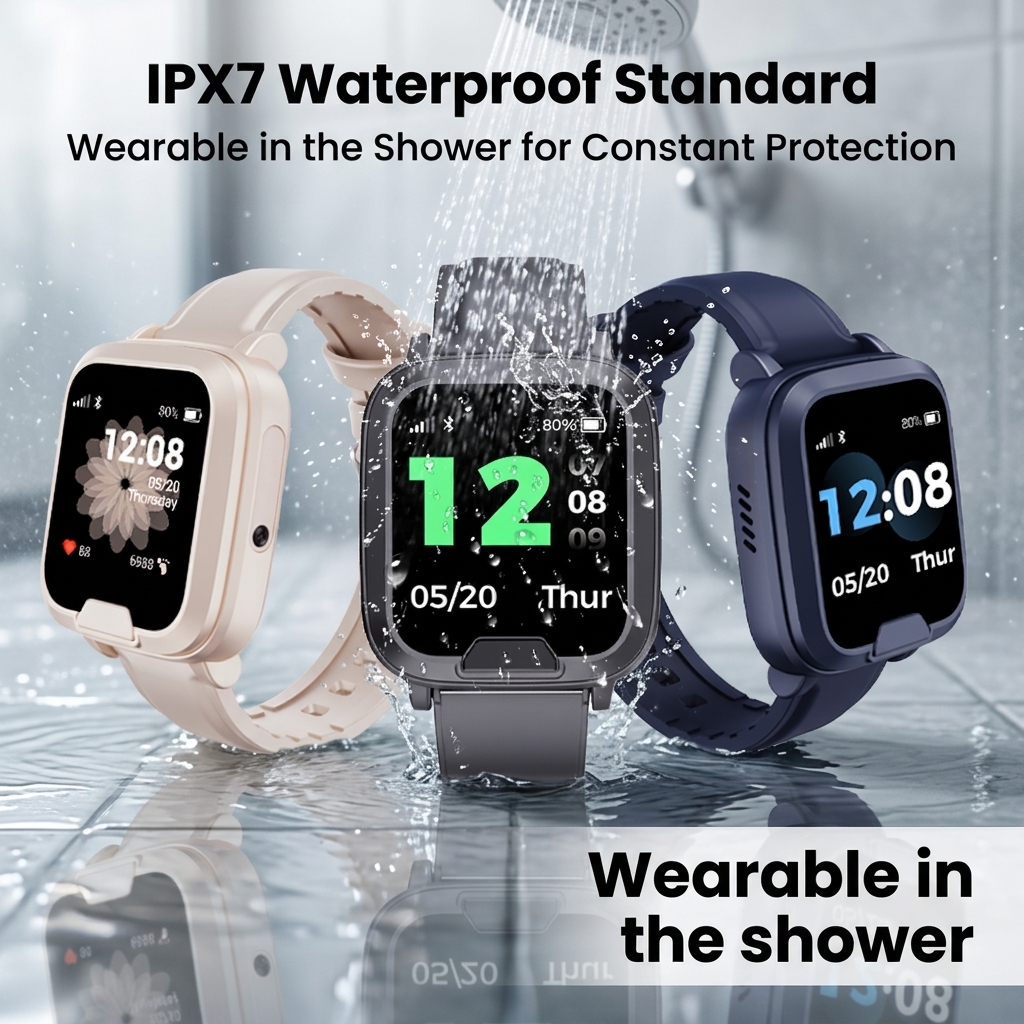 Bracelet de suivi GPS 4G, moni - Fall Detection Watch avis et prix