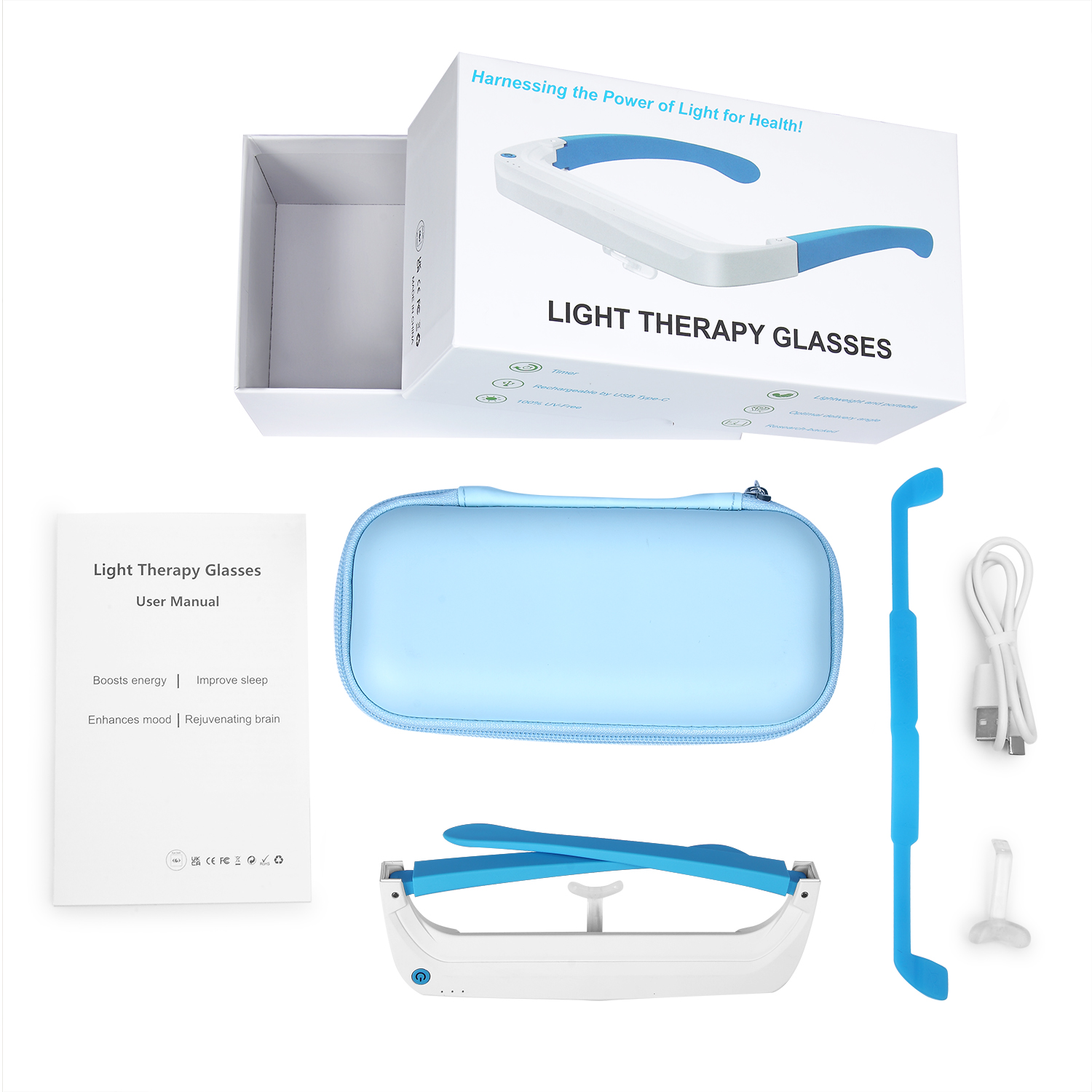 Lunettes de luminothérapie SAD - Light Therapy Glasses avis et prix