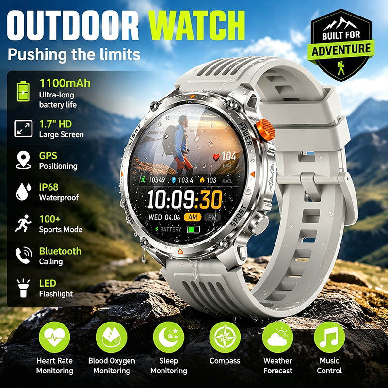 Montre connectée avec appels s - Breath Rate Monitor avis et prix