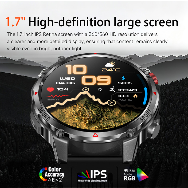 Montre connectée avec appels s - Breath Rate Monitor avis et prix