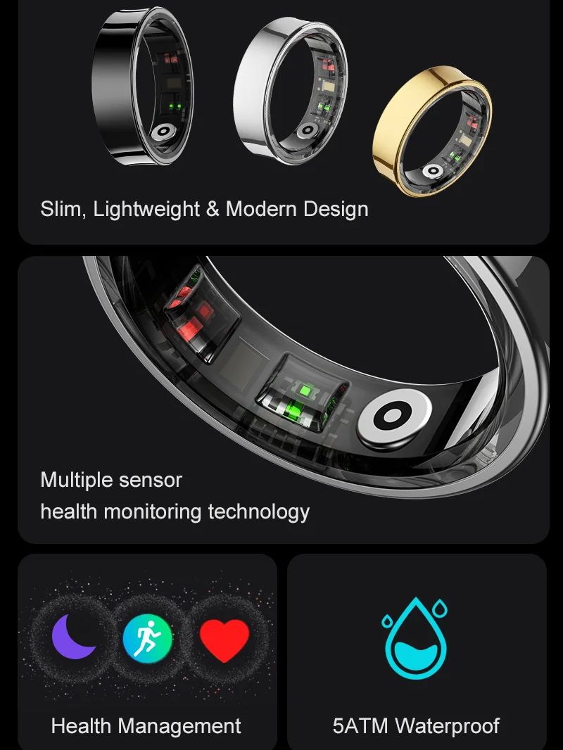 2026 anneau intelligent R09 5A - Temperature Ring Skin avis et prix