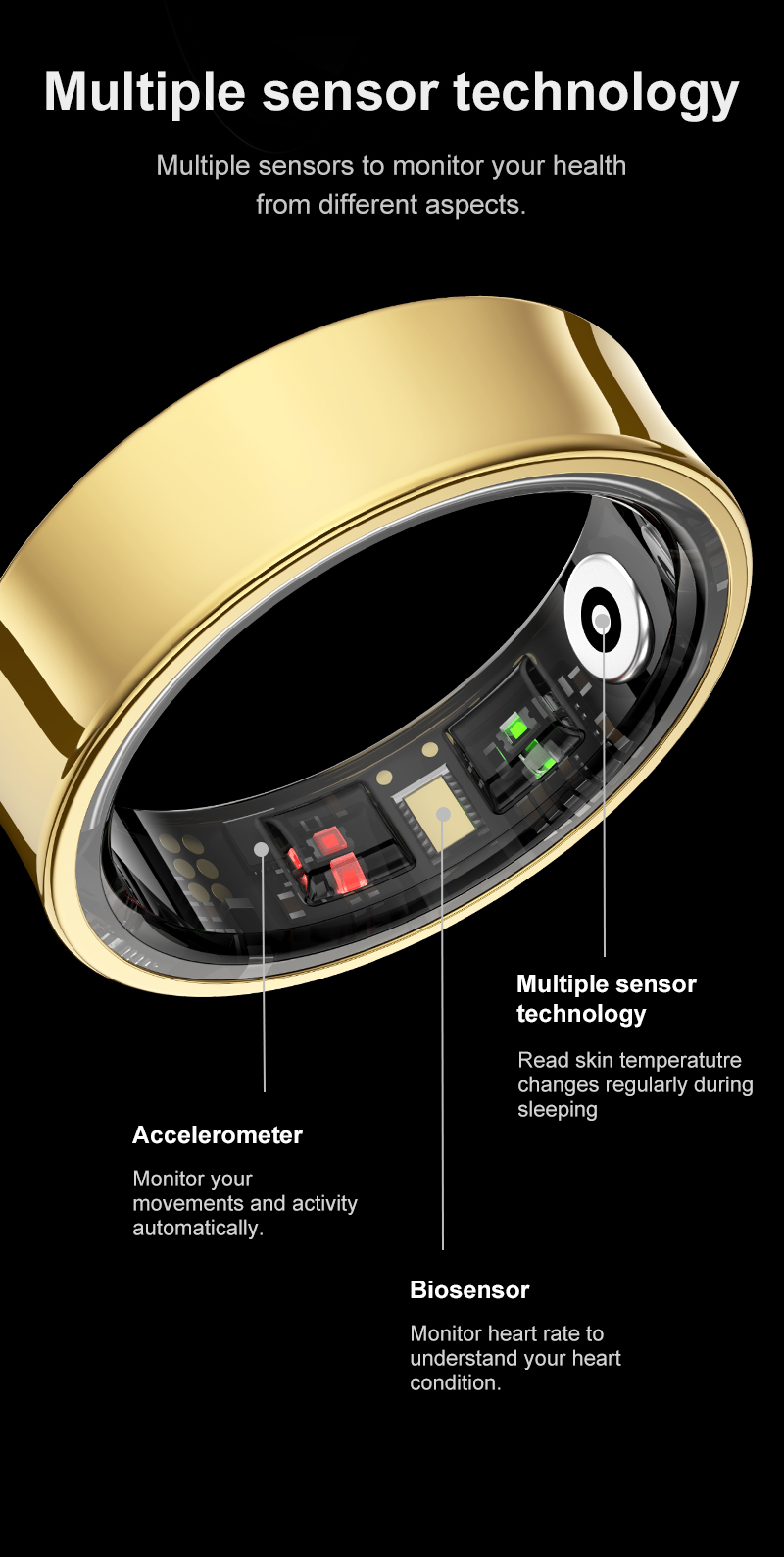 2026 anneau intelligent R09 5A - Temperature Ring Skin avis et prix
