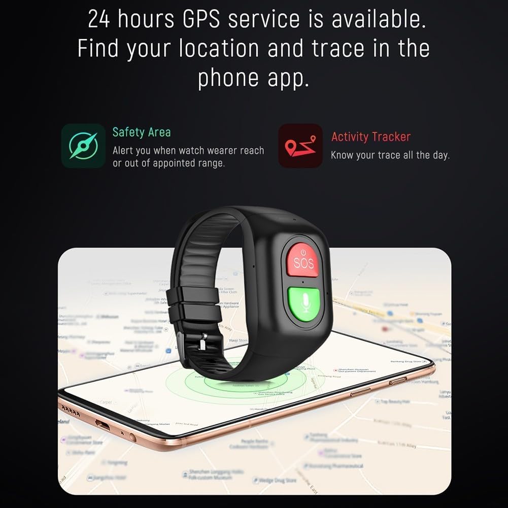 WONLEX-Montre Connectée S8 pou - Fall Detection Watch avis et prix