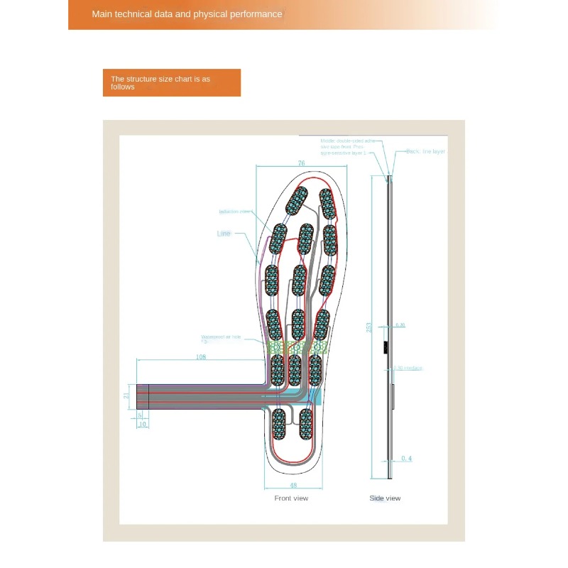 Semelles intelligentes Univers - Smart Insole Pressure avis et prix