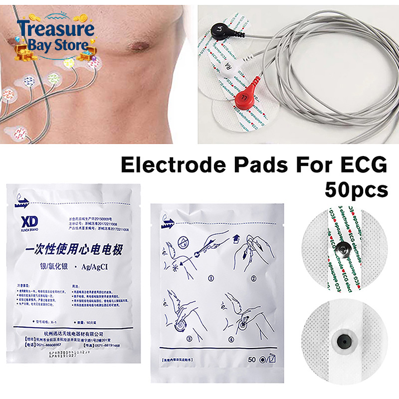 50 électrodes ECG jetables, pa - Ecg Patch Monitor avis et prix