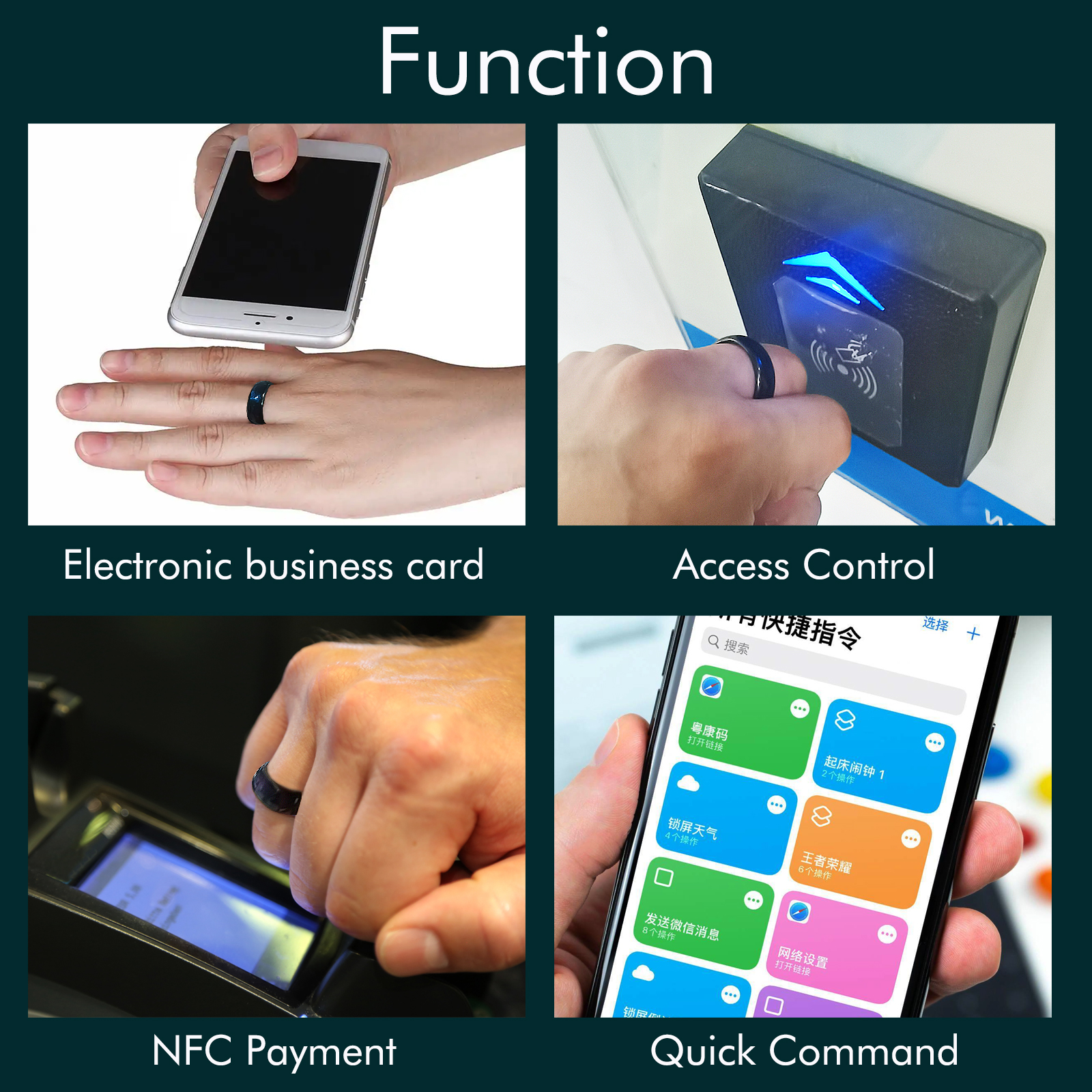Bague intelligente en céramiqu - Smart Ring Nfc Pay avis et prix