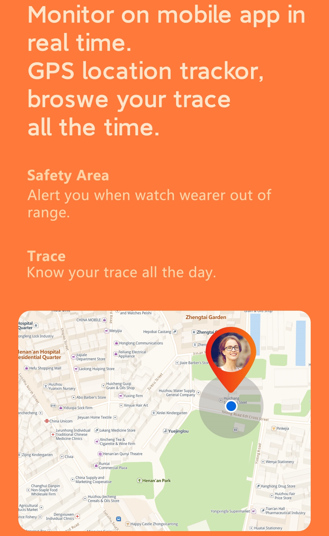 Montre connectée de détection  - Fall Detection Watch avis et prix